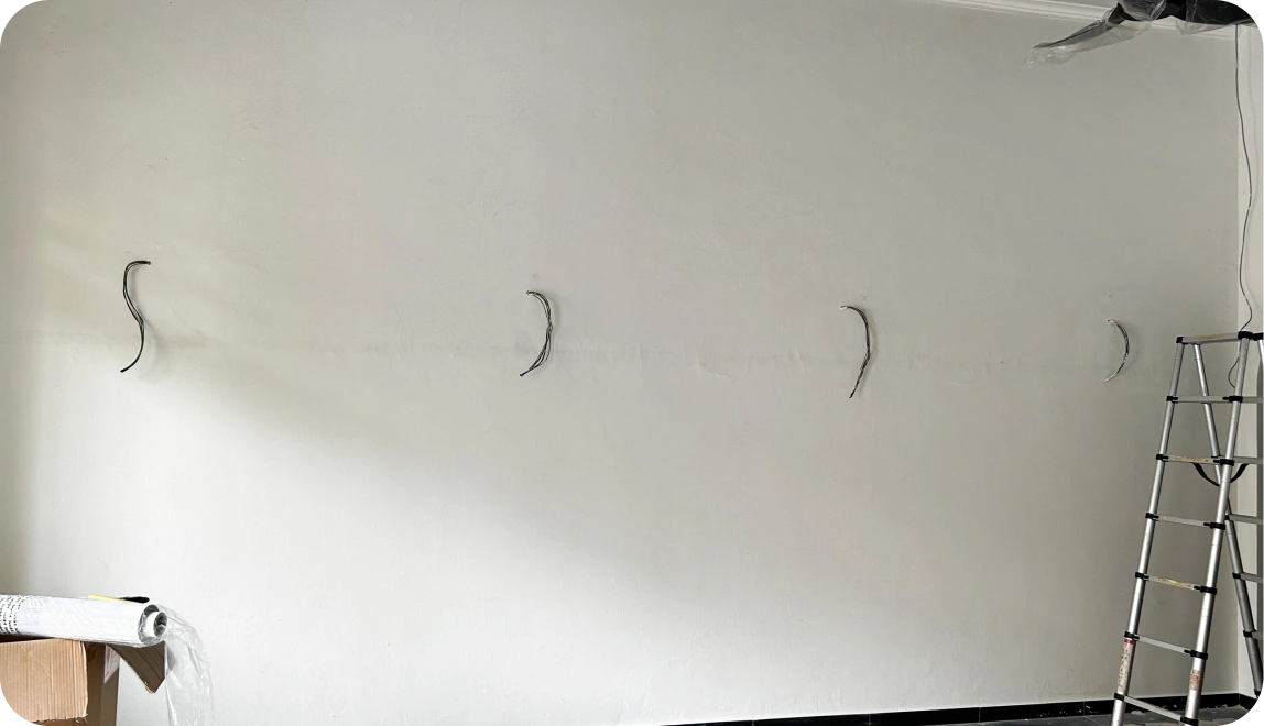 Wall Condition Before Installation Wallpaper